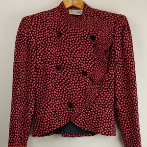 Vintage Silk Albert Nipon Jacket